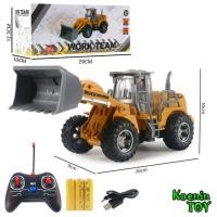 ราคา รถแม็คโครบังคับ รถแทรกเตอร์ตักดิน รถบังคับ Work Team JC169 (4875593638)