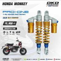 ราคา โช๊คOKD Pro-One HONDA MONKEY สี GOLD CHAMPION โช๊คOKDแท้ โช๊คแต่งOKD (42212530666)