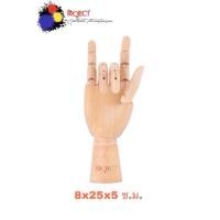 ราคา Project หุ่นมือไม้จำลอง 10 นิ้ว มือซ้าย มือขวา (9219556505)