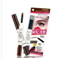 ราคา เจลเขียนคิ้ว novo แห้งเร็ว ติดทน กันน้ำ กันเหงื่อ (531612414)