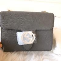 ราคา New gucci interlocking bag สีเทา (4615907362)