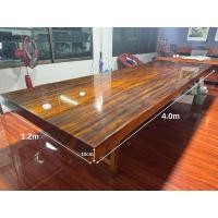 ราคา โต๊ะไม้จริง 4 เมตร กว้าง 1.2 เมตร หนาถึง 10 ซม. โต๊ะไม้มะฮอกกานี ท็อปโต๊ะไม้มะฮอกกานี แผ่นเดียว (27927261929)