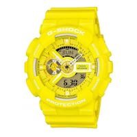 ราคา Casio G-Shock นาฬิกาข้อมือผู้ชาย สายเรซิ่น รุ่น GA-110BC-9A - สีเหลือง (404266336)