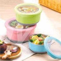 ราคา กล่องอาหารกลางวัน TEDEMEI 6858 FOOD CONT PINK GREEN BLUE LUNCH BOX (8029780415)