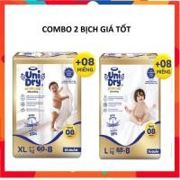 ราคา Combo กางเกงผ้าอ้อม Unidry Supreme Premium 2 แพ็ค Super Thin 2 มม. ทุกขนาด (40263536853)