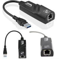 ราคา USB 3.0 to 10/100/1000 Mbps Gigabit RJ45 Ethernet LAN Network Adapter For PC Mac (21269497762)