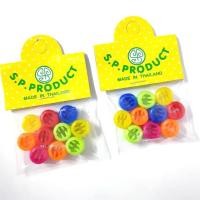 ราคา กิ๊บลูกปัด ยุค 90 ( สีนีออน ) แพ็ค 10 เม็ด (18564688698)