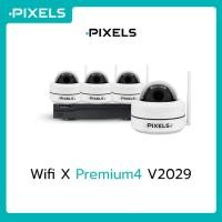 ราคา PIXELS Wifi X Premium 4 V2029PTZ กล้องวงจรปิดไร้สาย หมุน 360° พร้อมเทคโนโลยี WiFi 6 (43378169273)