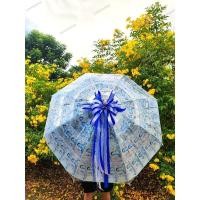 ราคา ร่มรับปริญญา/ร่มใส,ร่มเปล่าใส่ธนบัตร ฟรีริบบิ้นสีน้ำเงิน สามารถใส่ธนบัตรชนิด20/50/100/500/1,000บาทได้100ใบ (19892122526)