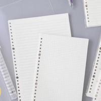 ราคา [60 แผ่น]กระดาษรีฟิลเส้นบรรทัด [A5,B5,A4] 20/26/30รู 100gram ไส้สมุด ไส้กระดาษ Refill paper (163950065)