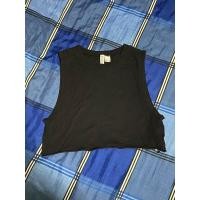ราคา เสื้อกล้าม ครอป สีดำ (40859332071)