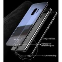 ราคา LUPHIE SAMSUNG S9 / S9 PLUS Aluminium Simple Lock Tempered Glass Case (42855707153)