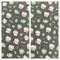 ราคา 可 Apple Hello Kitty Green Apple Kitty 可 สติ๊กเกอร์แต่งเล็บการ์ตูน สติ๊กเกอร์แต่งเล็บนูน 26.1.9 (55704378856)