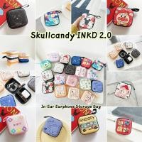 ราคา ที่กําหนดเองสําหรับ Skullcandy INKD 2.0 หูฟังชนิดใส่ในหูการ์ตูนหวานและน่ารักสาย USB กระเป๋าเก็บ (52156363810)