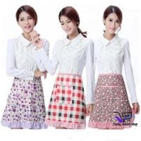 ราคา ผ้ากันเปื้อนครึ่งเอว, ผ้ากันเปื้อนครึ่งตัว, ผ้ากันเปื้อนลูกไม้บ้านน่ารักสั้น, ผ้ากันเปื้อนครึ่งตัวแฟชั่นเกาหลี (10306053433)