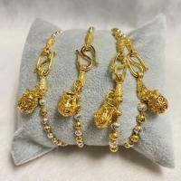 ราคา สร้อยข้อมือถุงทอง สองกษัตริย์ ชุบเงิน ชุบทอง 24K (40350647869)