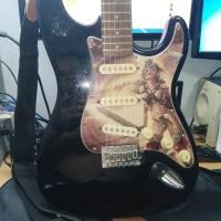 ราคา กีต้าร์ไฟฟ้า มือสอง ยี่ห้อ Powerstate สภาพดี เซ็ทอัพให้อยู่ในสภาพพร้อมเล่น (5552223871)