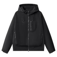 ราคา 56MEN Jacket Hooded 7870 แจ็คเก็ตผ้าร่ม มีฮู้ด เนื้อผ้า2ชั้น กันลม กันแดด มีกระเป๋าหน้า ชายเสื้อและฮู้ดปรับจั๊มได้ (42777163760)
