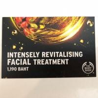 ราคา บัตรนวดหน้า The Body Shop "Intensely Revitalising Facial Treatment” (958393177)