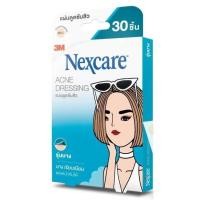 ราคา 3M Nexcare acne dressing Thin Version แผ่นซับสิว รุ่นบางพิเศษ สีฟ้า บรรจุ 30 ชิ้น/กล่อง (28618265030)