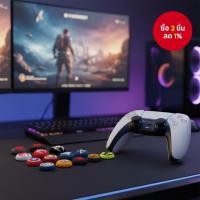 ราคา ฝาครอบปุ่มอนาล็อก 2 ชิ้น สําหรับ Sony Playstation5 PS5 PS4 PS3 PS2 XBOX ONE, ซิลิโคนจอยสติ๊กสําหรับจอยคอน PS5 PS4 (41470900620)
