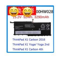 ราคา ใหม่เหมาะสำหรับ Lenovo ThinkPad X1 คาร์บอน 4 ครั้ง 2016 TP00076A / B / C 00HW028 แบตเตอรี่ (50004716764)