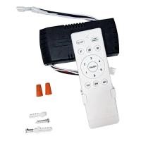 ราคา Universal Ceiling Fan Remote Control Kit Replacement, 6-Speed & Timing, Remote Replacement For DC C (48352813864)