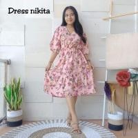 ราคา เดรสลายดอกไม้บาหลี / ชุดเดรสบาหลี (15629572580)