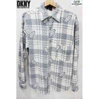 ราคา DKNY แท้ เสื้อเชิ๊ตแขนยาวลายสปอต (1711974565)