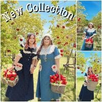 ราคา เดรสยีนส์ไซส์ใหญ่ คอแต่งลูกไม้ฉลุ กระเป๋าหัวใจปักดอกกุหลาบสวยมาก ใส่ได้จบสวยทุกงาน เสื้อผ้าสาวอวบอ้วน พลัสไซส์ (22951928862)