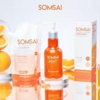 ราคา (ของแท้ 100%) SOMSAI สบู่ล้างหน้าวิตามินส้มใส ขวดใหญ่ 300ml โฟมล้างหน้า (44212569687)