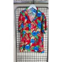 ราคา เสื้อฮาวาย ผ้าสปัน งานไทย ลายดอก พร้อมส่ง 005 (51056892241)