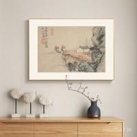 ราคา ศึกษาโบราณภาพวาดที่ทันสมัยบ้านชาห้องนั่งเล่นภาพวาดจีนภาพวาดจีนเซน มัน (52705254863)