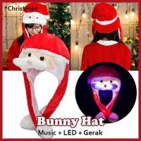 ราคา หมวกซานตาคลอสมีไฟขนย้าย หมวกกระต่าย LED เครื่องประดับงานไม่ซ้ําใคร ลายกระต่ายน่ารัก น่ารัก Tik Tok และ (45102167405)