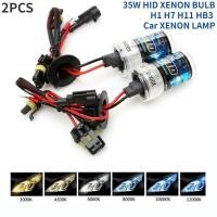 ราคา 2PCS 35W HID XENON หลอดไฟ H1 H7 H11 HB3 รถ XENON 4300K ​​6000K 8000K SUPER WHITE ไฟหน้าอัตโนมัติ (25830274247)