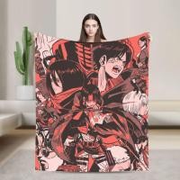ราคา Attack on Titan ขนแกะโยนผ้าห่มอะนิเมะ Shingeki no Kyojin มังงะผ้าห่มสําหรับ Home Office Warm ห้องนอนผ้านวม (47254800910)