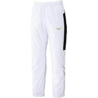 ราคา Mizuno Training Wear Windbreaker Pants Thermal Material Water Repellent Windproof 32MFC631 White Black (43879341609)