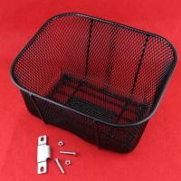 ราคา ขายดี ตะกร้า dream ชุบเคลือบผิวด้วยพลาสติก สีดำ ตะกร้าหน้า รถ ดรีม (8705274581)