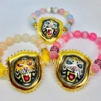 ราคา กำไลหินหน้าเสือ หลวงพ่อเปิ่น แท้ % ปลุกเสก จากวัดโดยตรง แก้ปีชง แคล้วคลาดภัย ขจัดส่งไม่ดี การงานราบรื่น (3645763605)