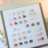 ราคา สีเจลญี่ปุ่น 24 สี SIRI SN03 | ซากุระกลิตเตอร์ + เจลลี่ใส 2in1 (43806654542)