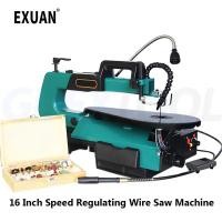 ราคา 16 Inch Curve Saw Flower Electric Carving Machine Woodworking Reciprocating Saw DIY Scroll Saw Spee (56702988173)