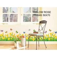 ราคา สติ๊กเกอร์ติดผนัง ขนาด 50x70 ดอกทิวลิปสีเหลือง (50150887029)