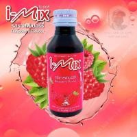 ราคา น้ำหวานเข้มข้น(ตรา ไอ-มิกซ์)รสราสพ์เบอร์รี่(1 ขวด) ปริมาณ 60 ml (29753539344)
