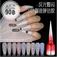 ราคา สีเจล สีแฟรซ AS ขวดแดง ฝาแหลม ASZ (11535920018)