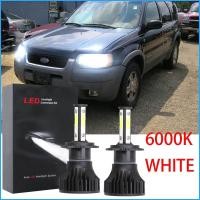 ราคา สําหรับ Ford ESCAPE 2001-2004 หัวหลอดไฟ 2002 2003 LED ไฟหน้า 6000K ชุดหลอดไฟเปลี่ยนฮาโลเจน Plug and Play (28494390703)
