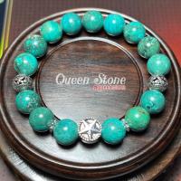 ราคา หินแท้‼️ สุดปัง เทอร์ควอยซ์ 10 มิล พลังอำนาจ ชัยชนะเหนือศัตรู ปัญญาดี กำไลหินแท้ หินนำโชค กำไล (9471361788)