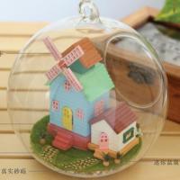 ราคา บ้านตุ๊กตา บ้านจิ๋ว สวนขวด Wind fantasy ร้านไทยส่งไวได้ของเร็ว บ้านจิ๋วในโหลแก้วพร้อมขาตั้ง (2593633254)