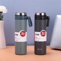 ราคา Cille กระติกน้ำ650ml กระติกเก็บอุณหภูมิ สแตนเลส304 มีหูหิ้ว มีกรองชา มี 3 สี ให้เลือก XB-20112 (9249753829)