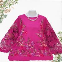 ราคา งานเข้าใหม่❗️❗️❗️เสื้อสาวอวบอก42”-56“ ใส่ได้ ไซส์ใหญ่ ผ้าลินินผสมผ้าฝ้าย ใส่สบาย ฝากแม่ ป้า ยาย ใส่ออกงาน ดูดีจ้า (25875619742)