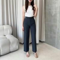 ราคา กางเกงทำงานสีเทาเข้ม จากร้าน pantsbypb (28434065259)